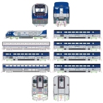 KATO-Lemke K106-9010-1 - N - 8-tlg. Zugset Siemens SC-44, Amtrak, Ep. VI - Wagen 2